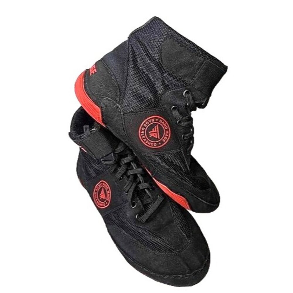 Fist Rage Wrestling Shoes Boots US 7 Men Women 10.5 Length Hand Made Quality